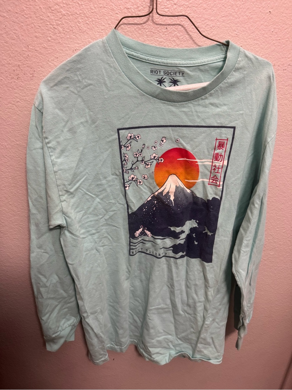 riot society Long Sleeve Graphic Tee